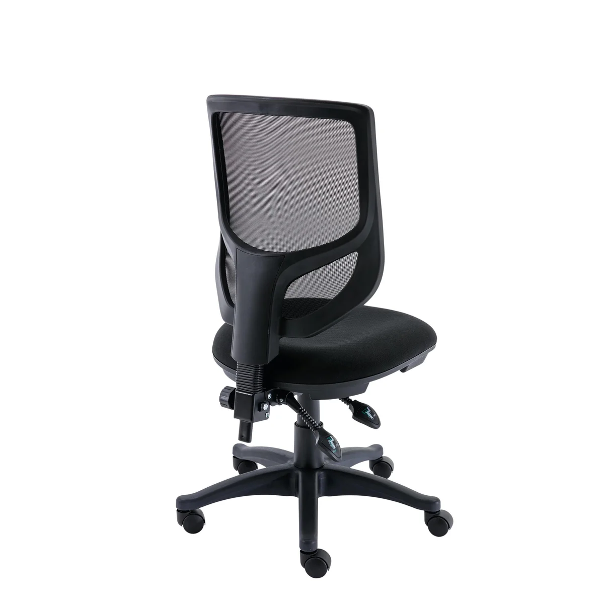 Polaris Nesta Mesh Back Operator Chair 2 Lever 590x900x1050mm Black KF77950 - Image 3