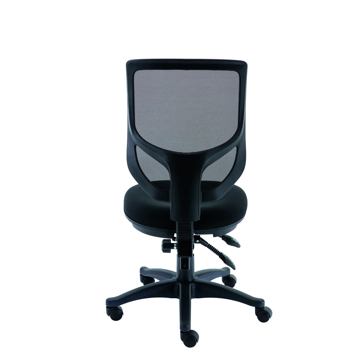 Polaris Nesta Mesh Back Operator Chair 2 Lever 590x900x1050mm Black KF77950 - Image 4