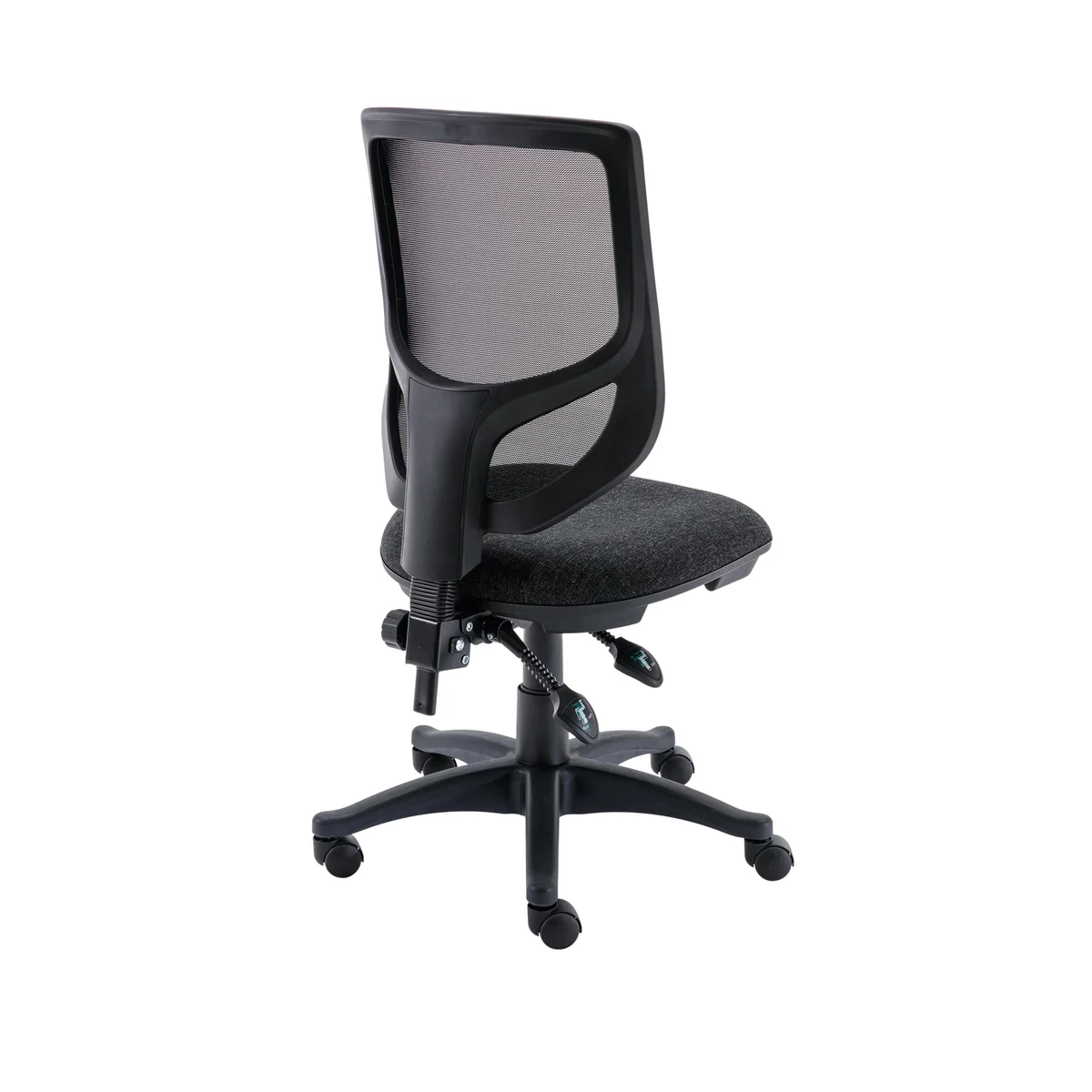Polaris Nesta Mesh Back Operator Chair 2 Lever 590x900x1050mm Charcoal KF77951 - Image 3