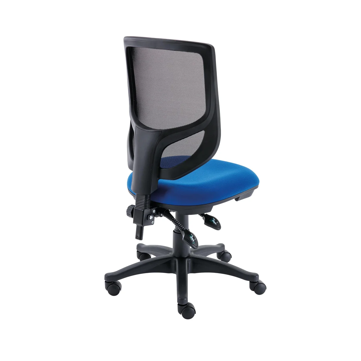Polaris Nesta Mesh Back Operator Chair 2 Lever 590x900x1050mm Royal Blue KF77952 - Image 3