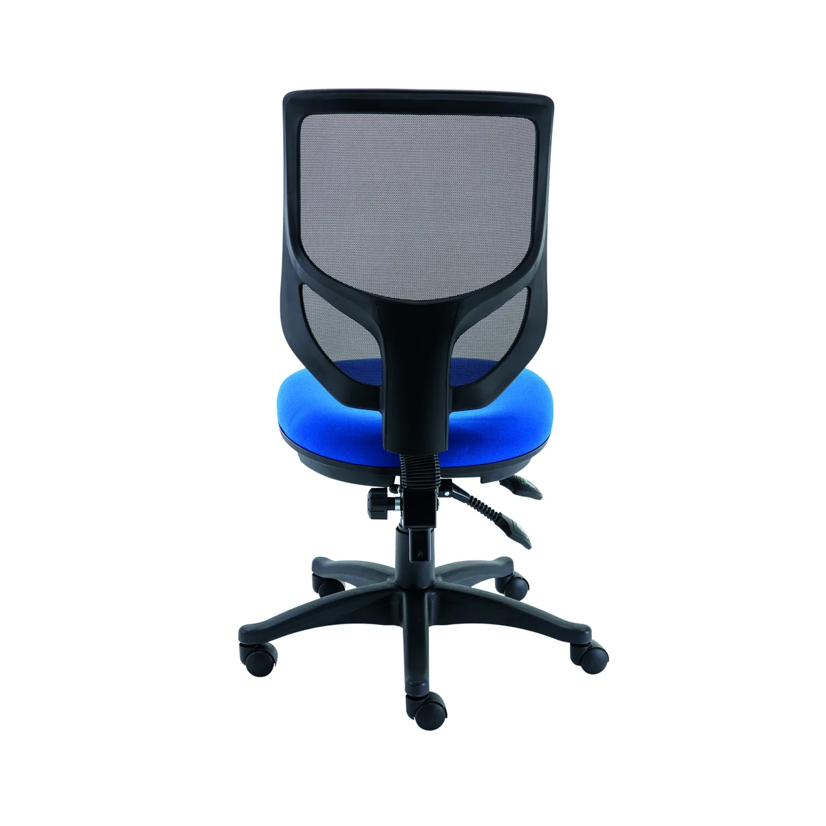 Polaris Nesta Mesh Back Operator Chair 2 Lever 590x900x1050mm Royal Blue KF77952 - Image 4
