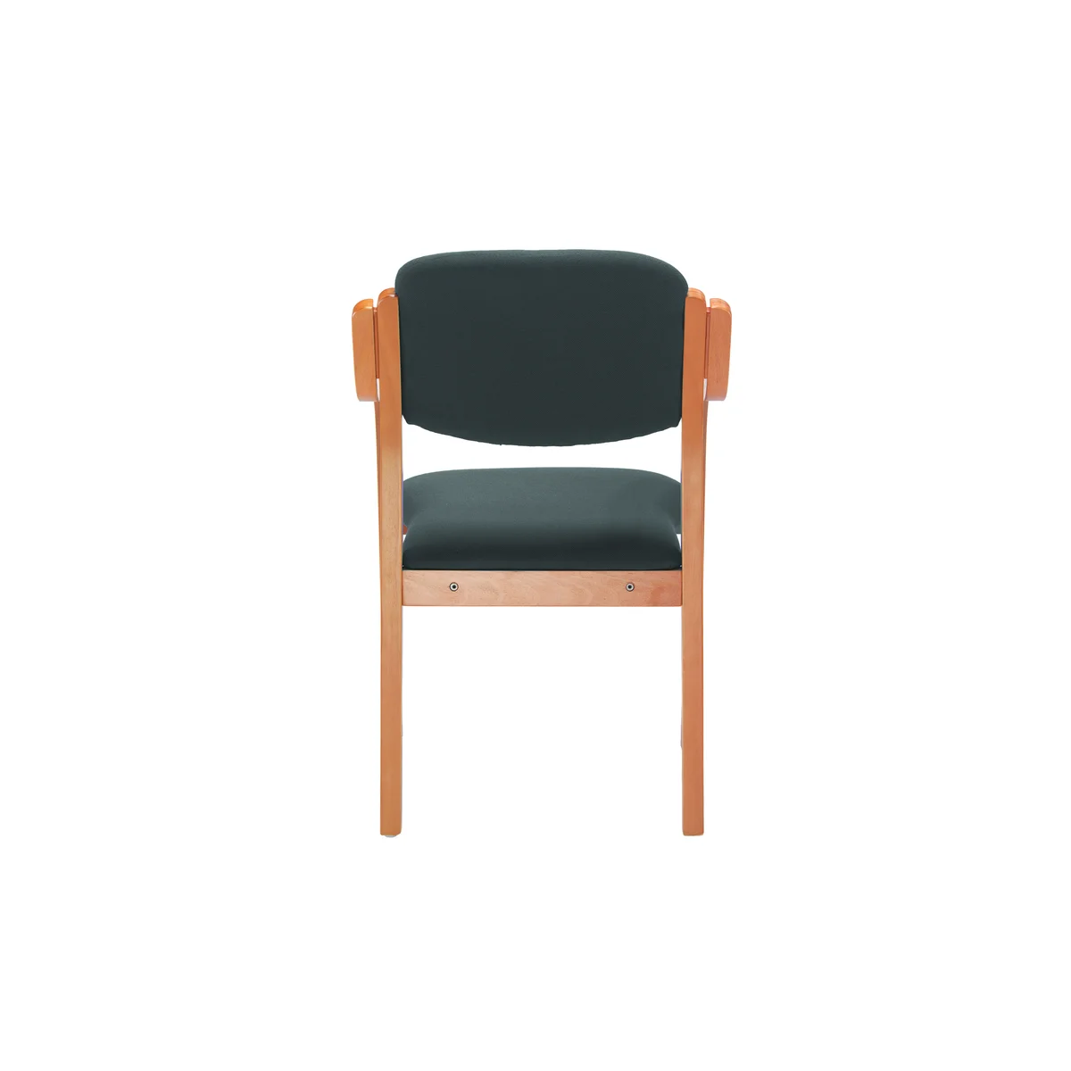 Jemini Wood Frame Arm Chair 700x700x850mm Charcoal KF78681 - Image 4