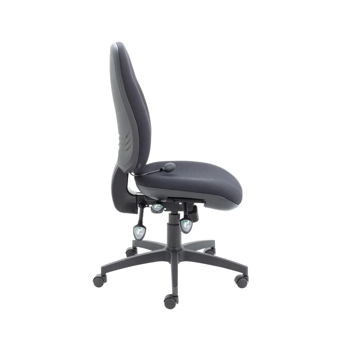 Arista High Back Ergonomic Task Chair 700x700x1040-1160mm Charcoal KF78699 - Image 2