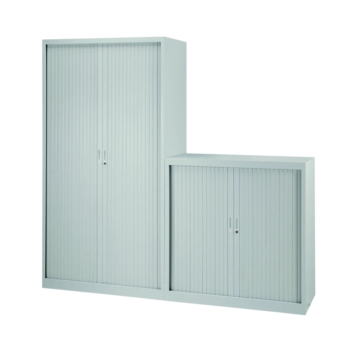 Talos Side Opening Tambour Unit 1000x450x1050mm Grey TCSOT1050GR - Image 4