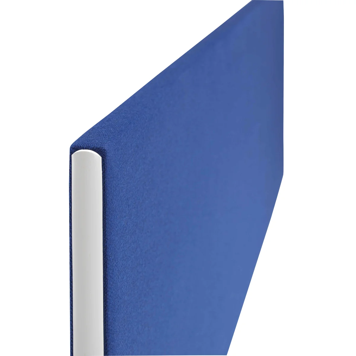 Jemini Straight Desk Mounted Screen 1600x25x400mm Blue KF78981 - Image 4