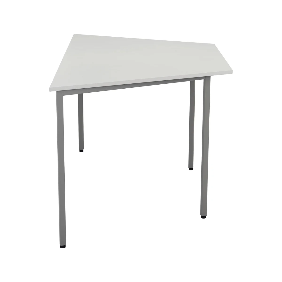 Jemini Trapezoidal Multipurpose Table 1600x800x730mm White KF79036 - Image 3