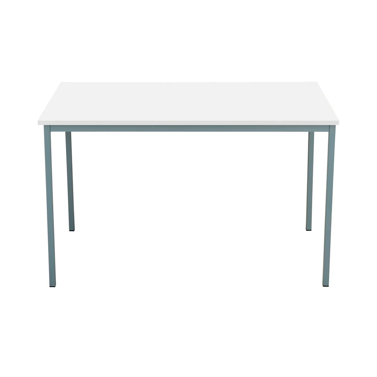 5 Star Modara 18mm Multipurpose Table 1200x800x730mm White/Silver KF79849 - Image 2