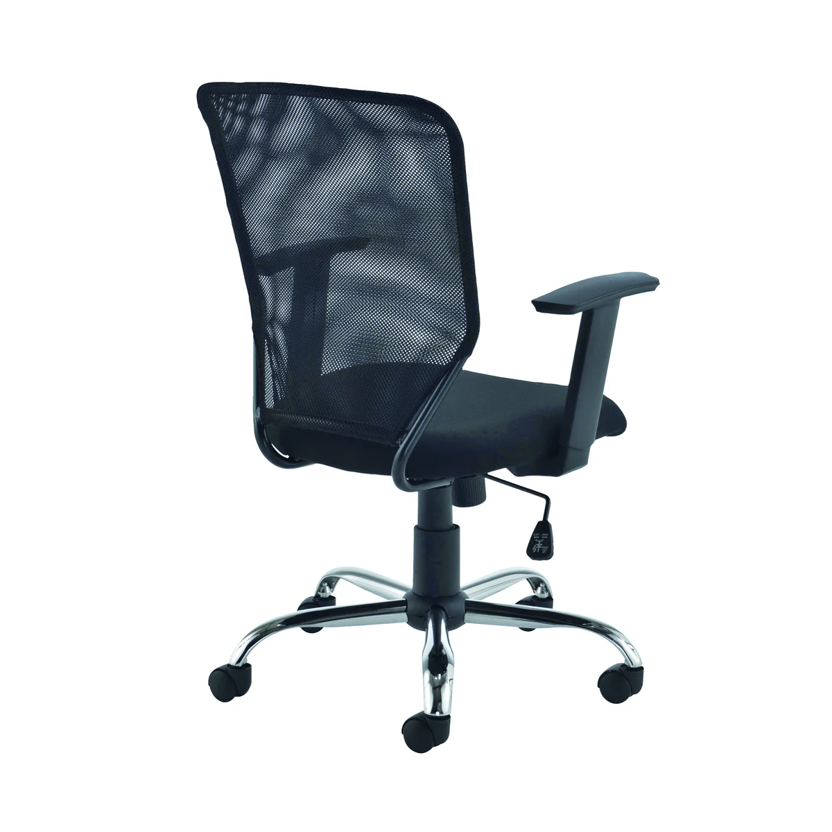 Jemini Low Back Operator Mesh Back Chair 600x600x940-1030mm Black KF79885 - Image 4