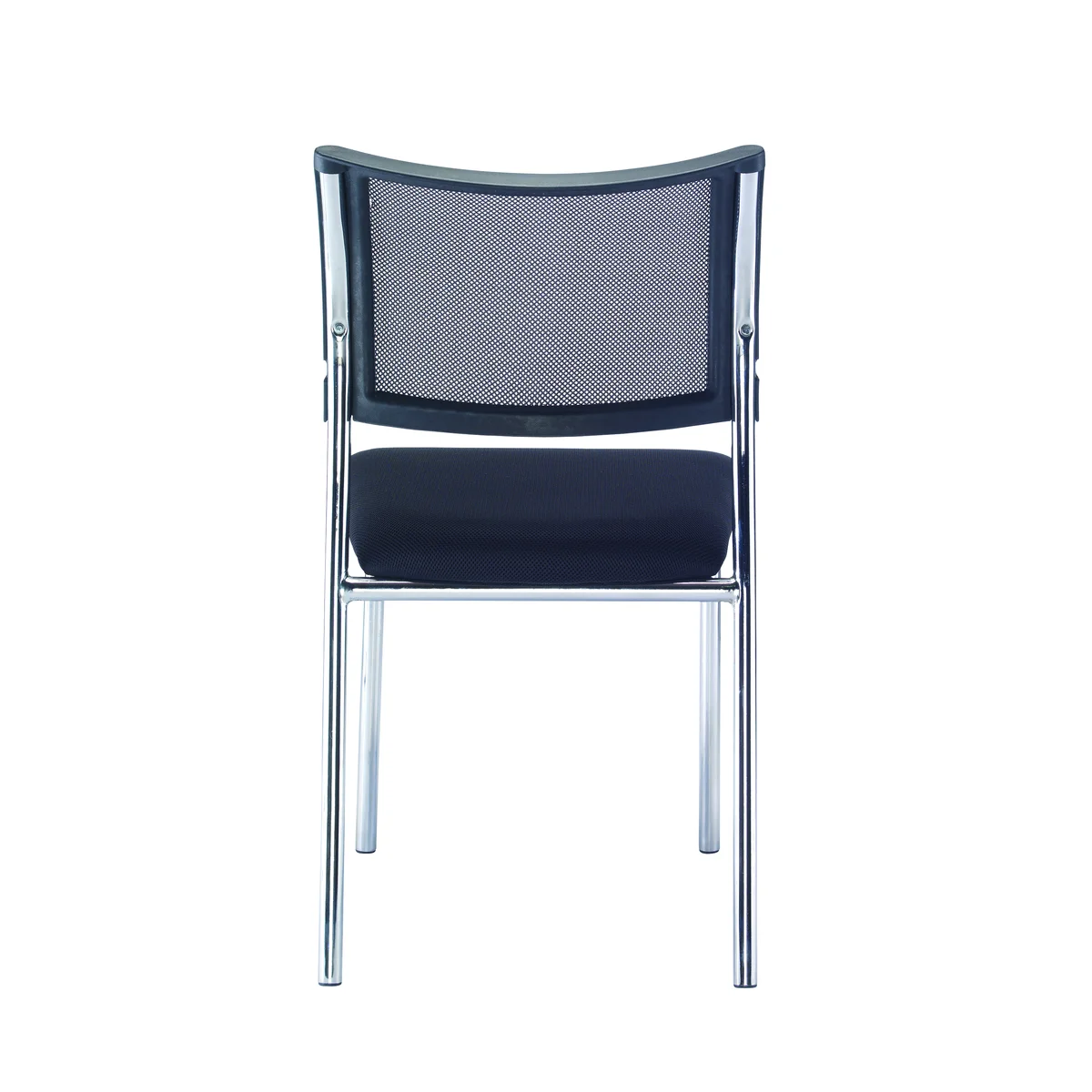 Jemini Jupiter Conference Chair 555x550x860mm Mesh Back Black/Chrome KF79892 - Image 4