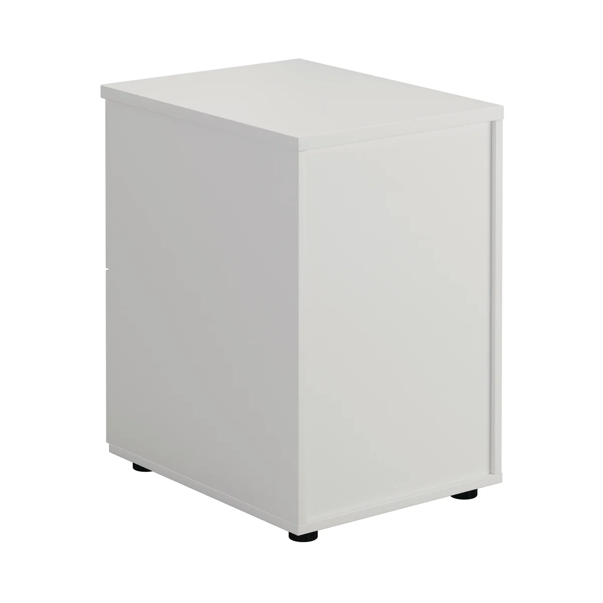 First 2 Drawer Filing Cabinet 464x600x710mm White KF79919 - Image 3