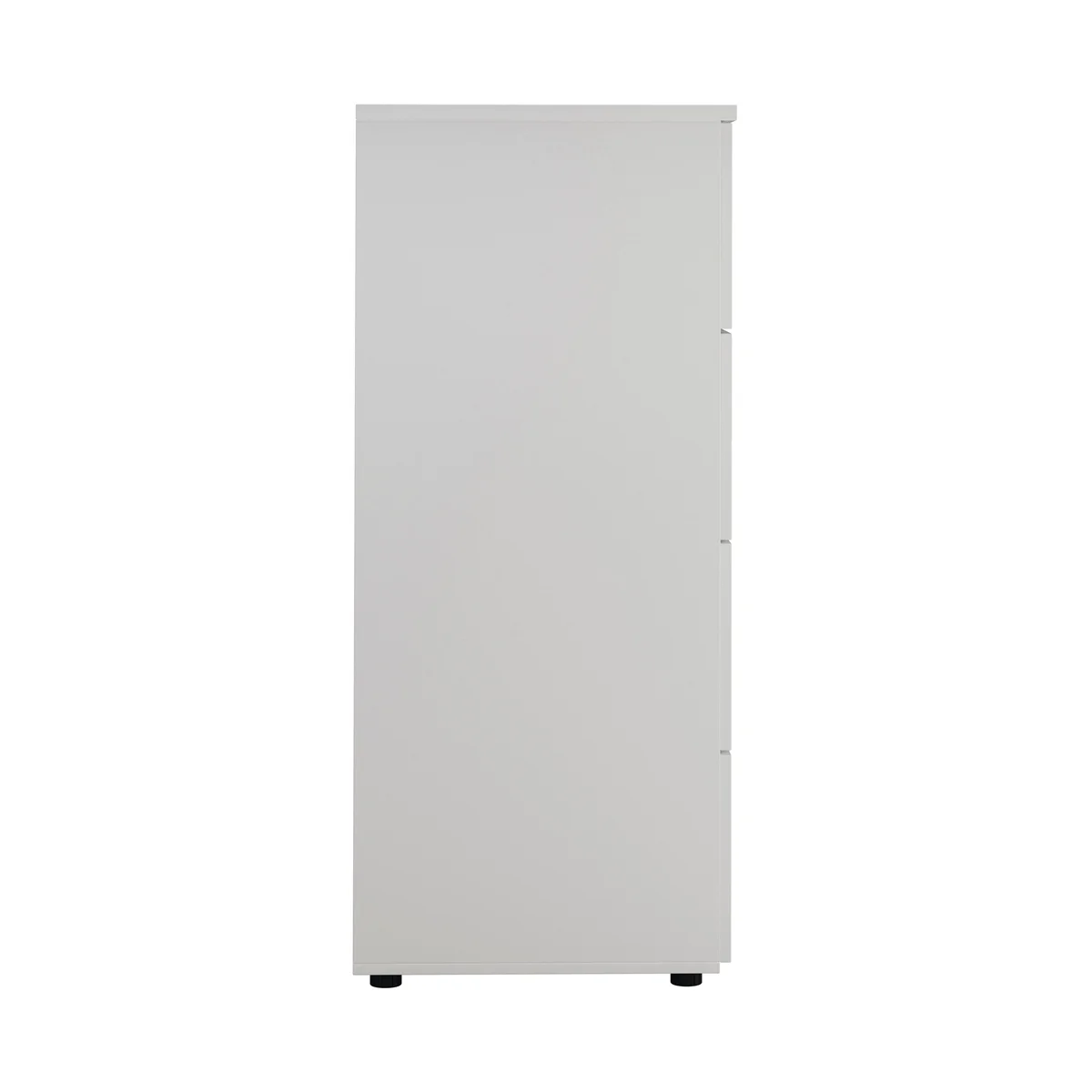 First 4 Drawer Filing Cabinet 464x600x1365mm White KF79920 - Image 2