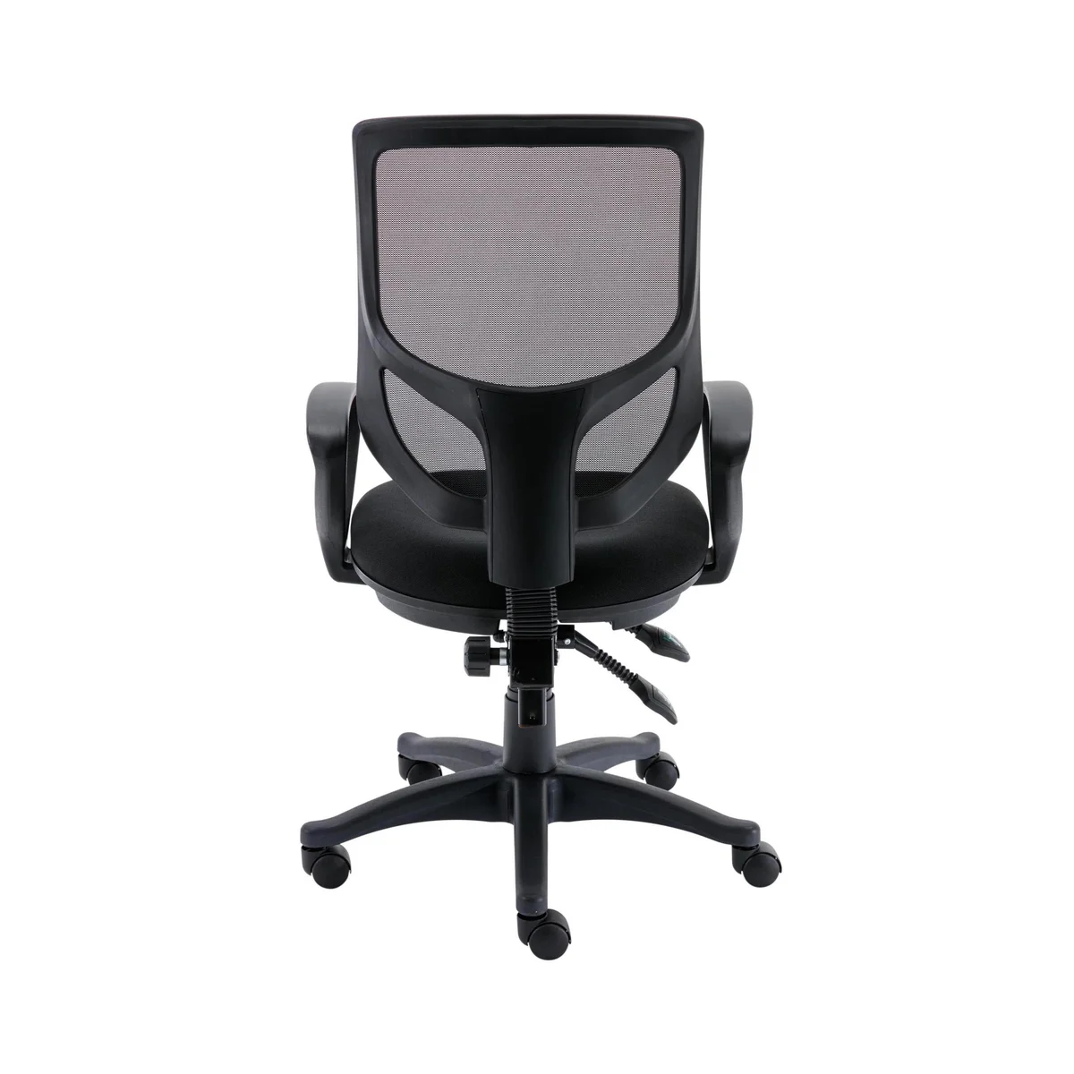 Astin Nesta Mesh Back Operator Chair with Fixed Arms 590x900x1050mm Black KF800022 - Image 4