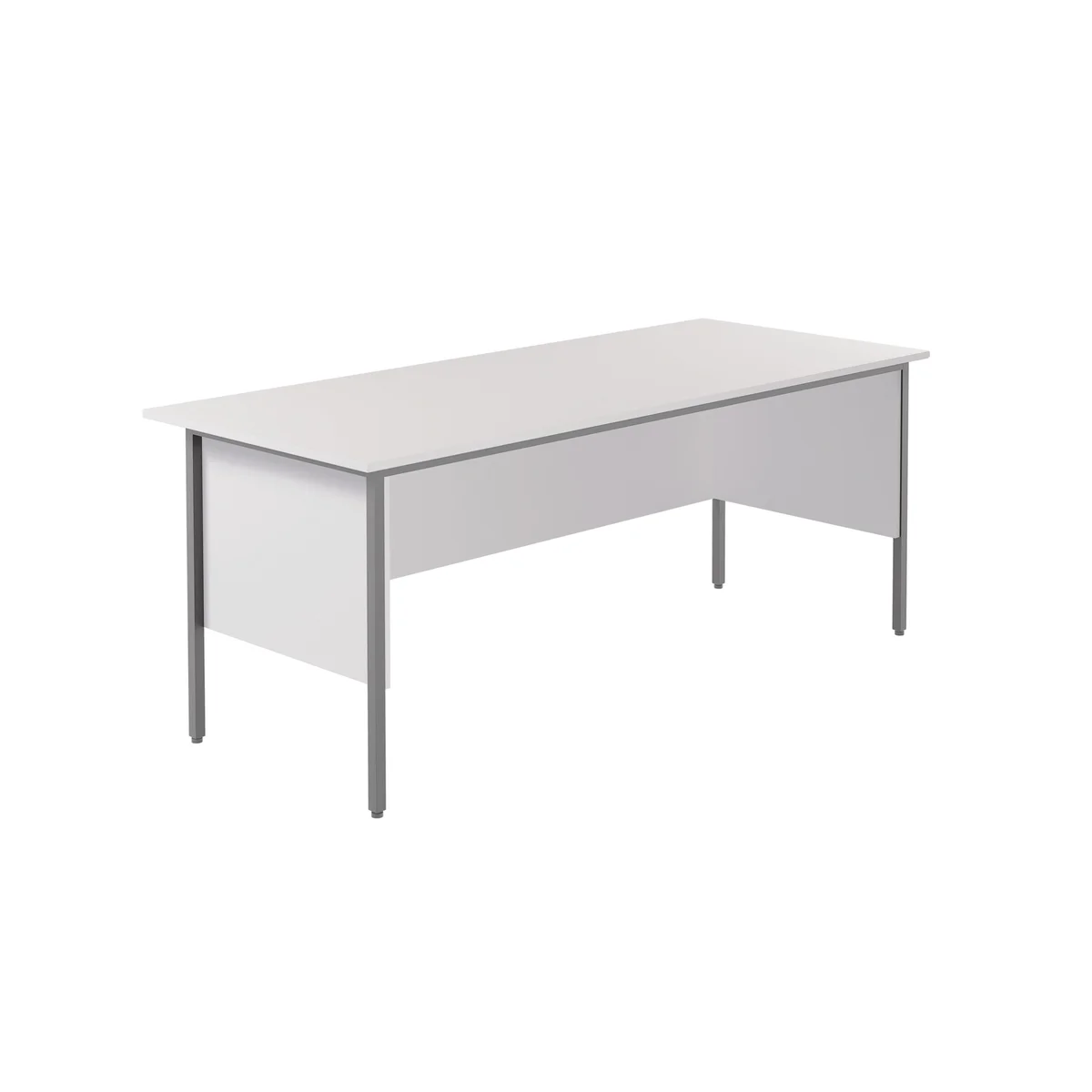 5 Star Modara Rectangular Desk 1800x750x730mm White KF800024 - Image 1