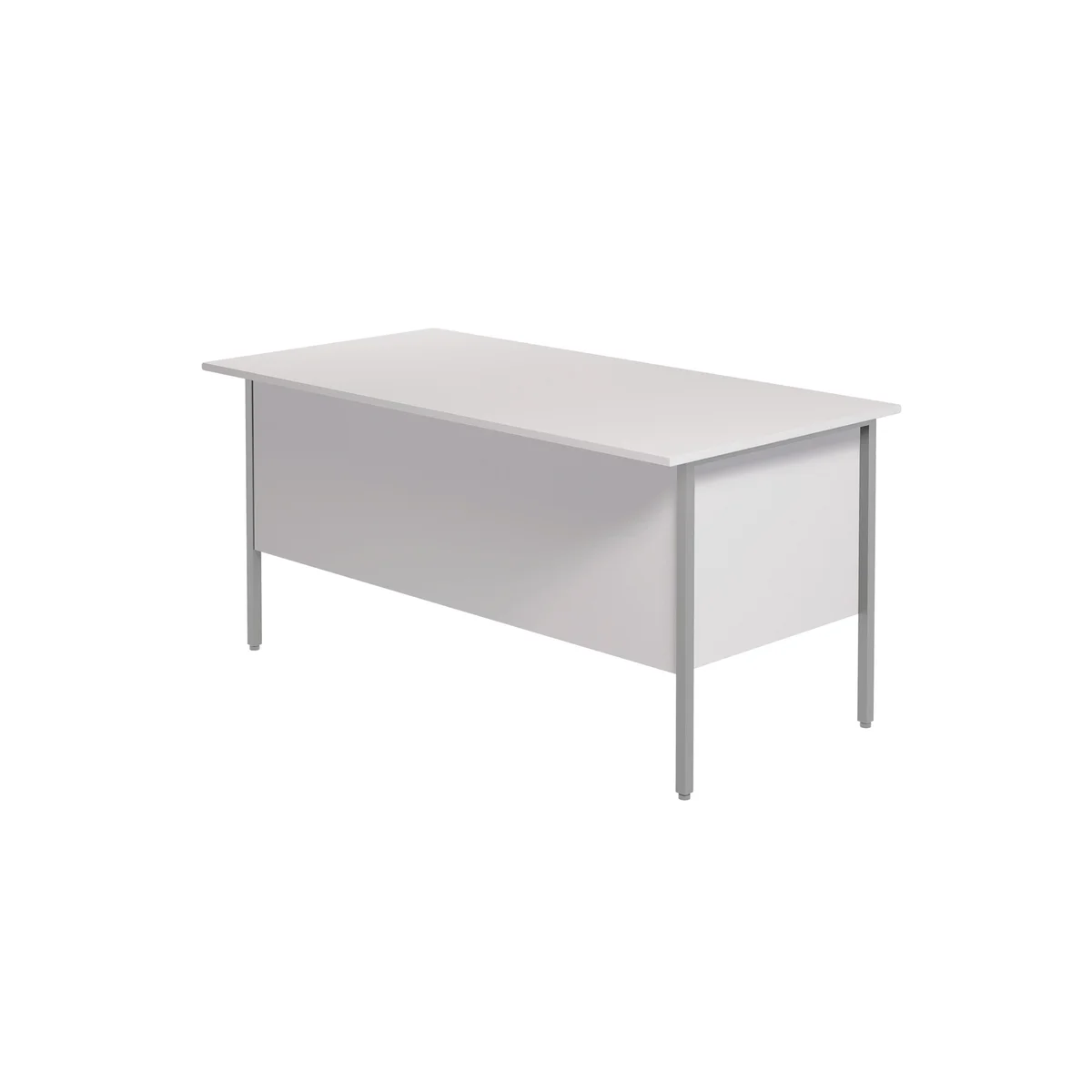 5 Star Modara Rectangular Desk with 2 Drawer Fixed Pedestal 1500x750x730mm White KF800059 - Image 3