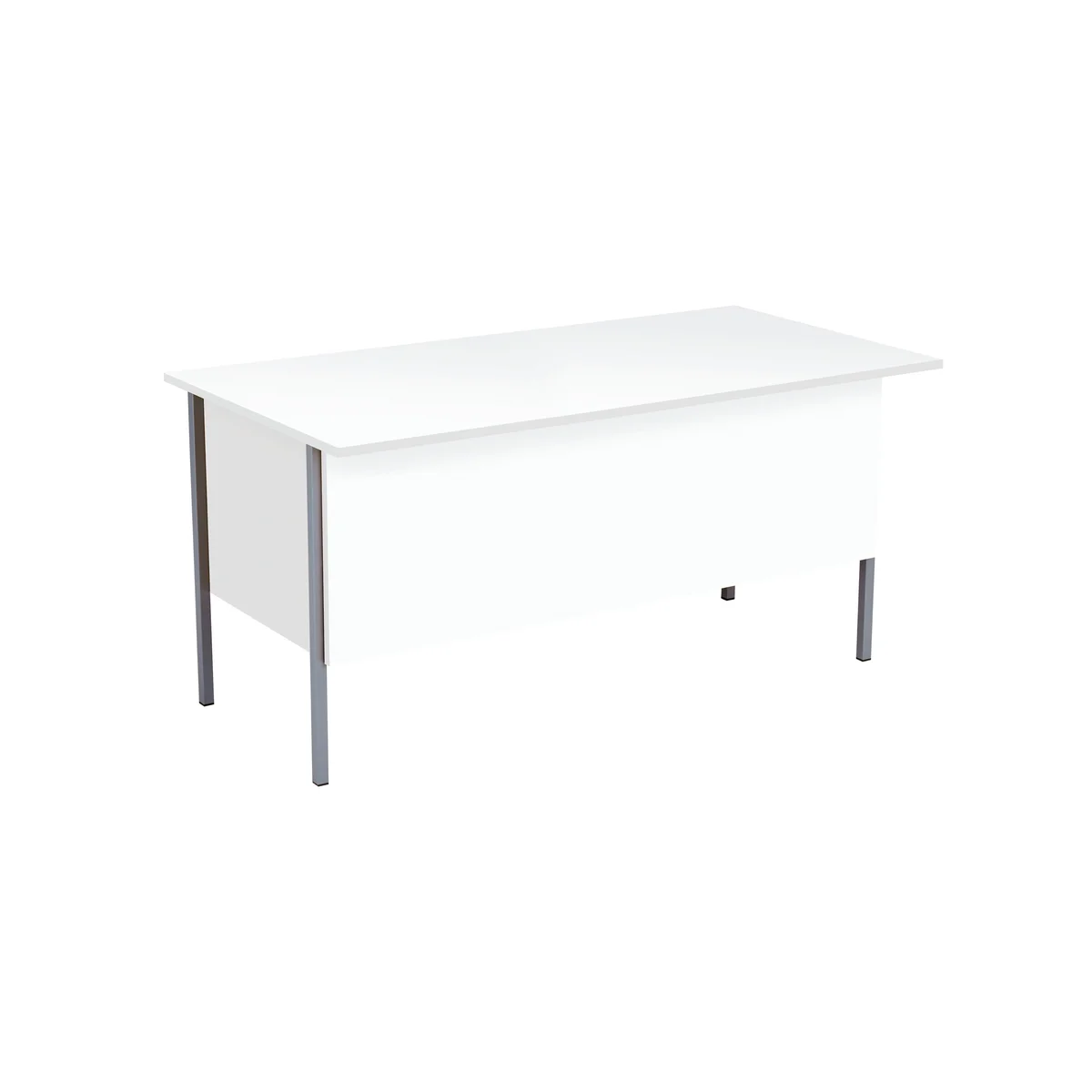 5 Star Modara Rectangular Desk with 3 Drawer Fixed Pedestal 1800x750x730mm White KF800087 - Image 3