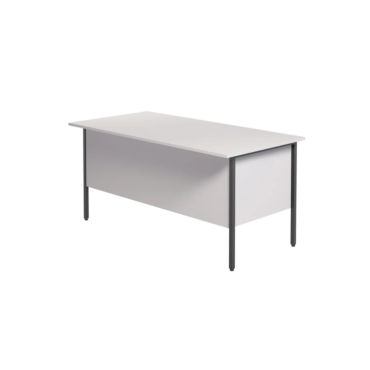 5 Star Modara Rectangular Desk with 2 and 3 Drawer Fixed Pedestal 1500x730mm White KF800093 - Image 3