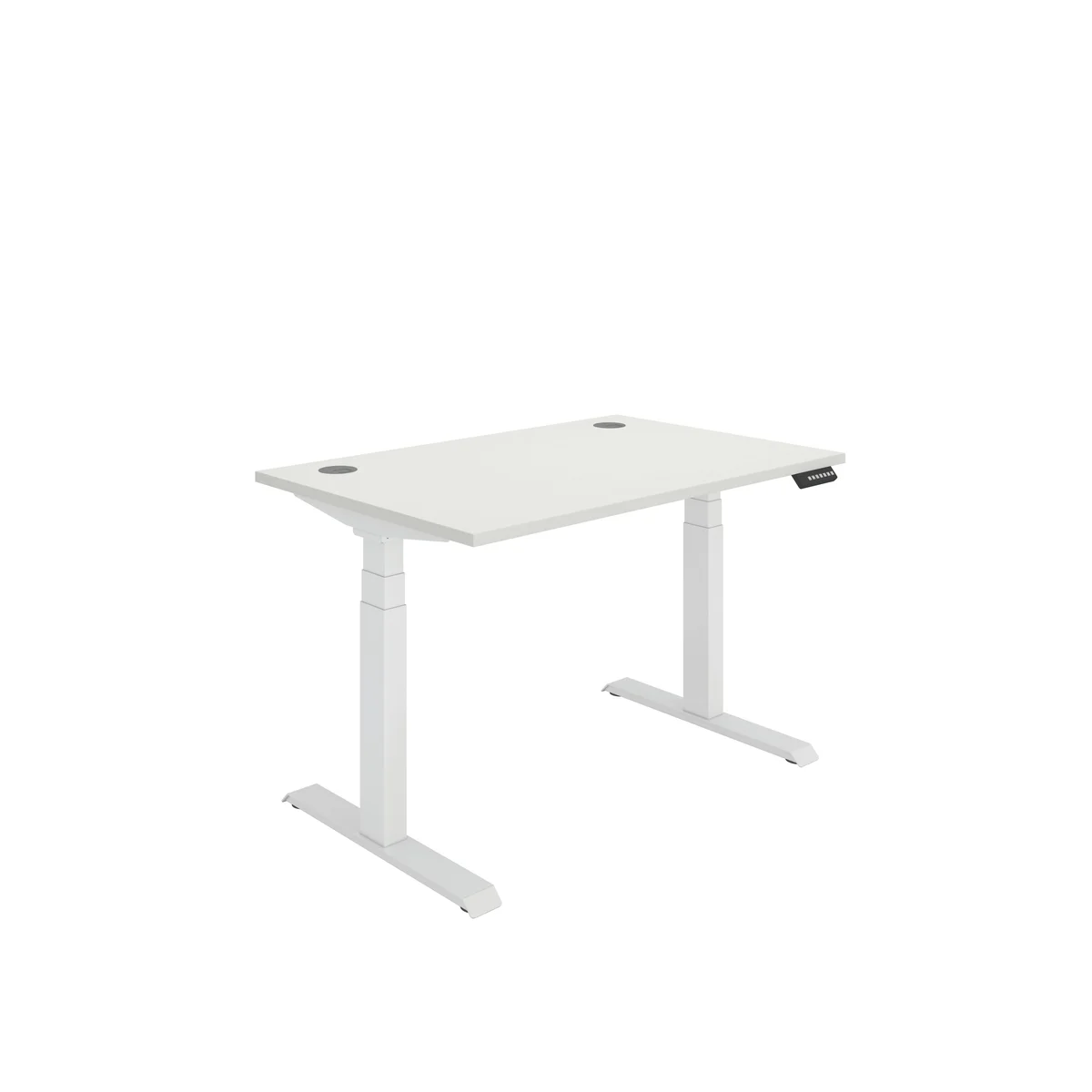 Polaris Dual Motor Sit/Stand Height Adjustable Desk 1200x800 White/White KF800109