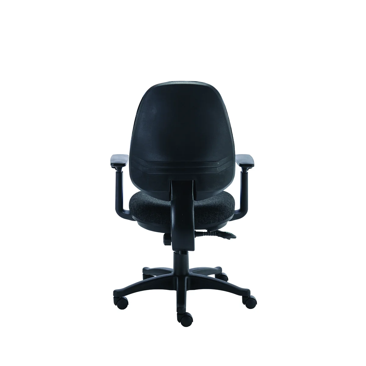 Two Lever Sheaf Operator Chair Charcoal with Adjustable Arms KF800374 - Image 4