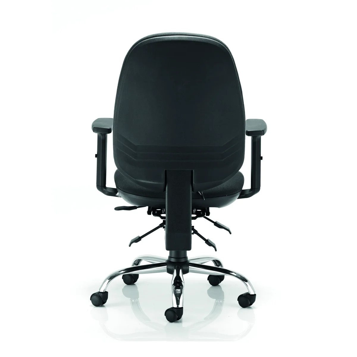 First Arista Aire High Back Ergonomic Operator Chair 675x580x1035-1230mm Black KF80331 - Image 4