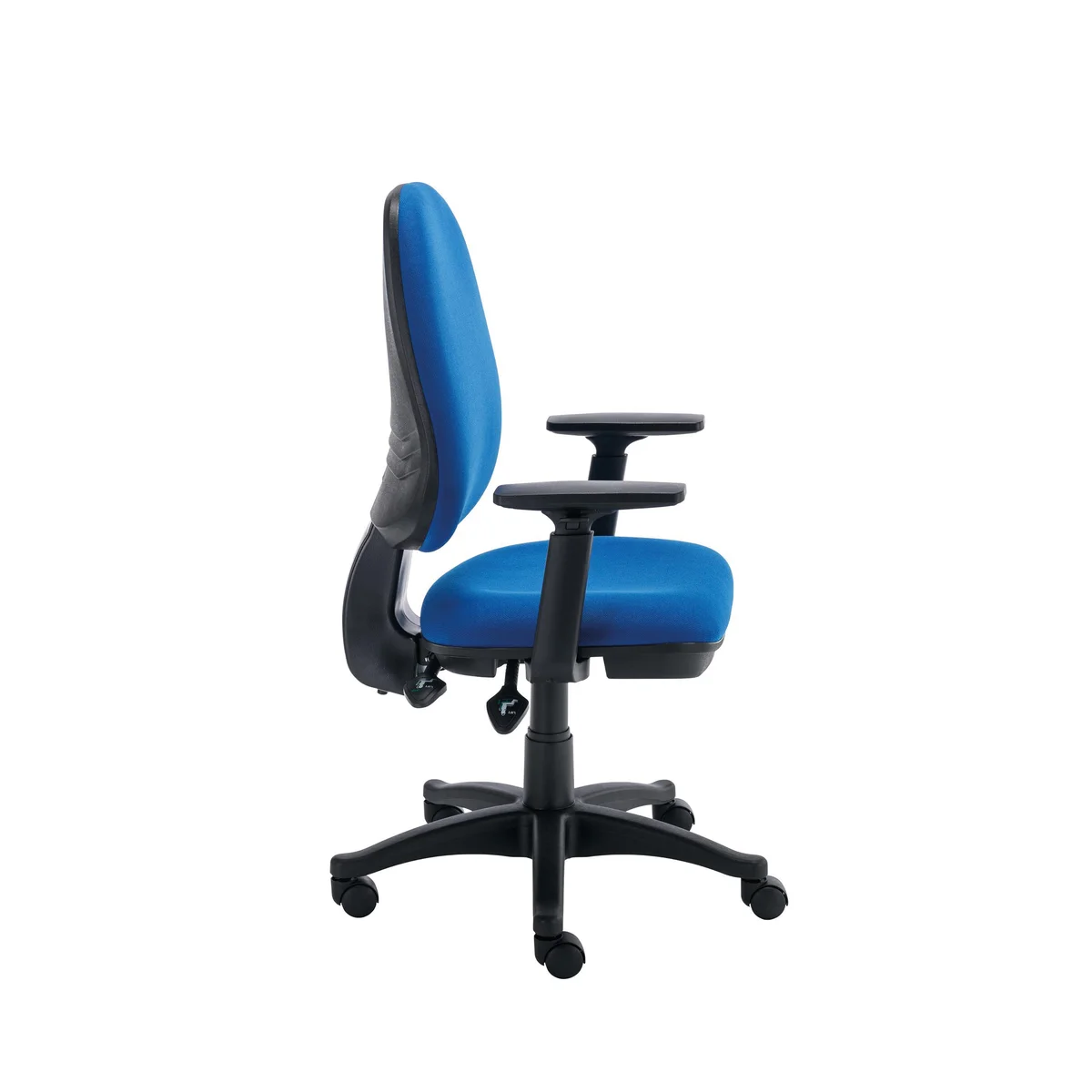 Astin Nesta Operator Chair with Adjustable Arms 590x900x1050mm Royal Blue KF803947 - Image 2