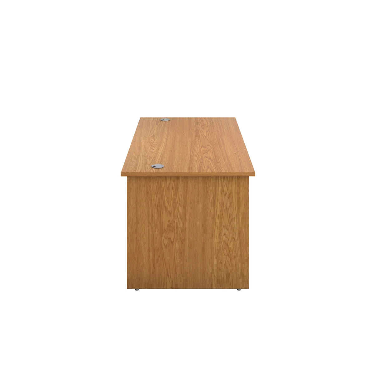 Jemini Rectangular Panel End Desk 1200x800x730mm Nova Oak KF804369 - Image 2