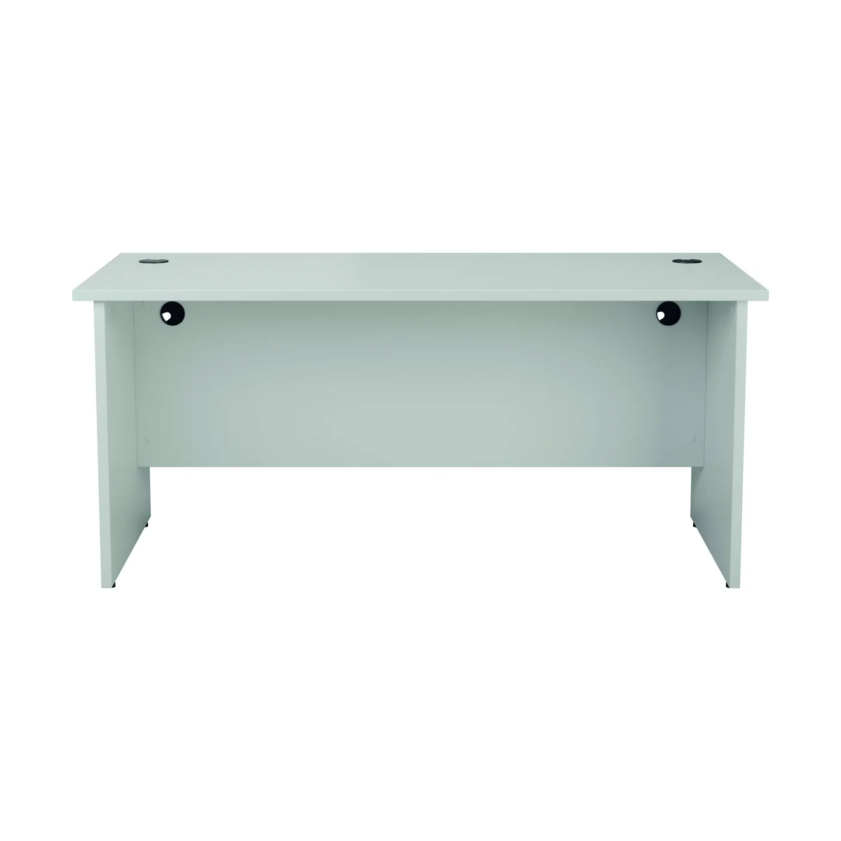 Jemini Rectangular Panel End Desk 1200x800x730mm White KF804376 - Image 2