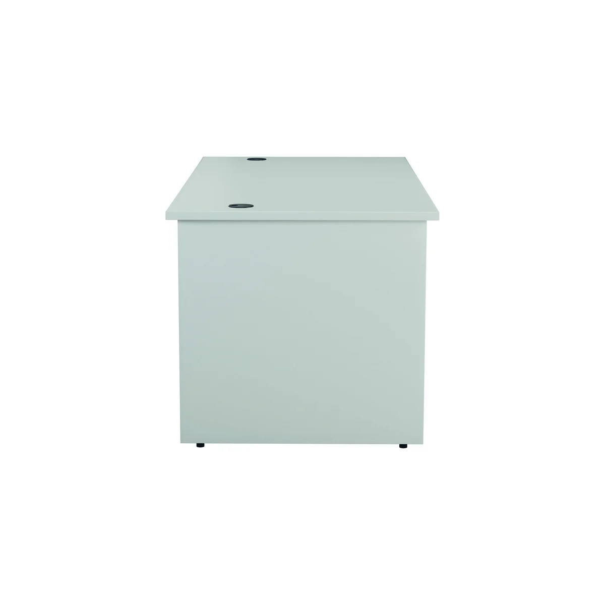 Jemini Rectangular Panel End Desk 1200x800x730mm White KF804376 - Image 3