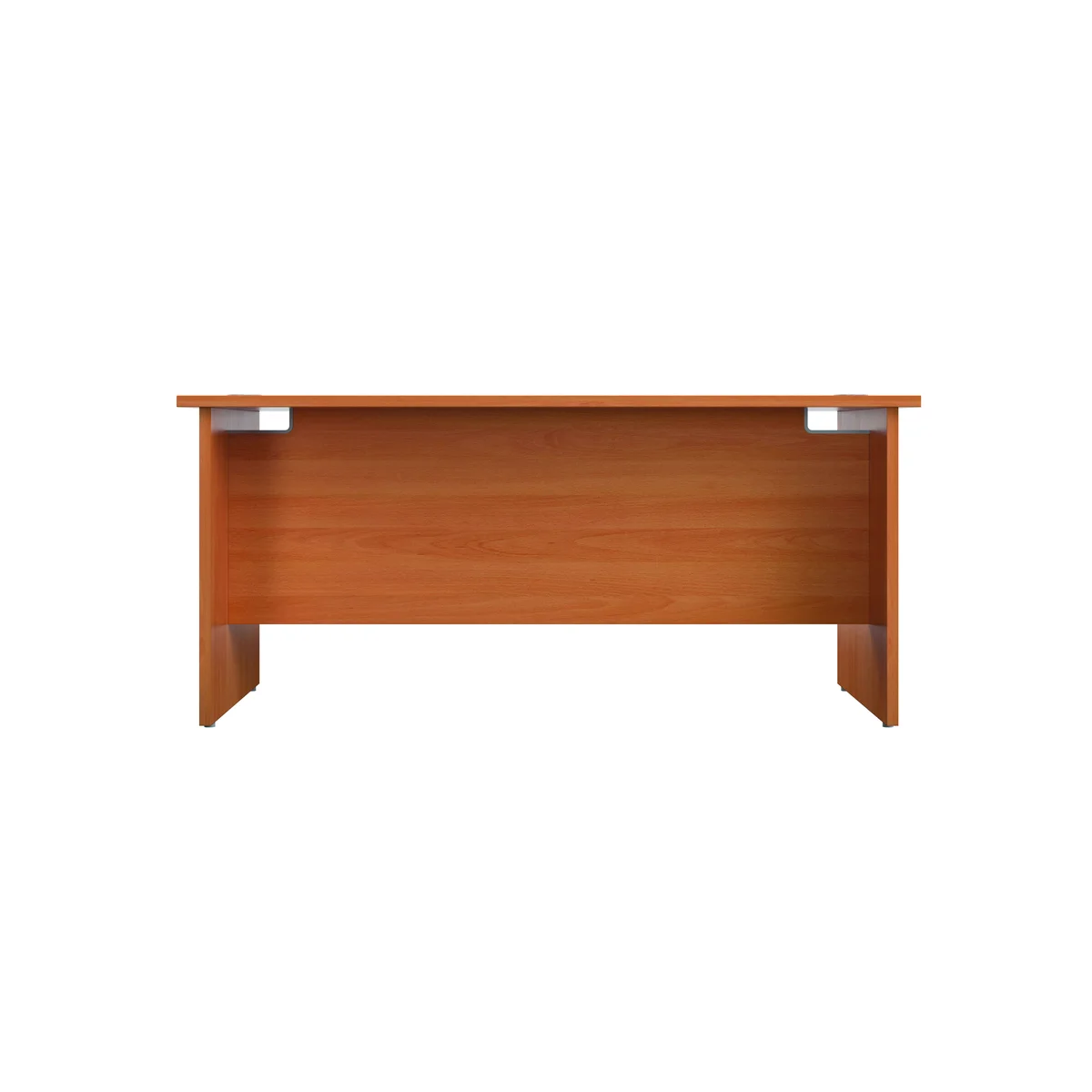 Jemini Rectangular Panel End Desk 1600x800x730mm Beech KF804468 - Image 4