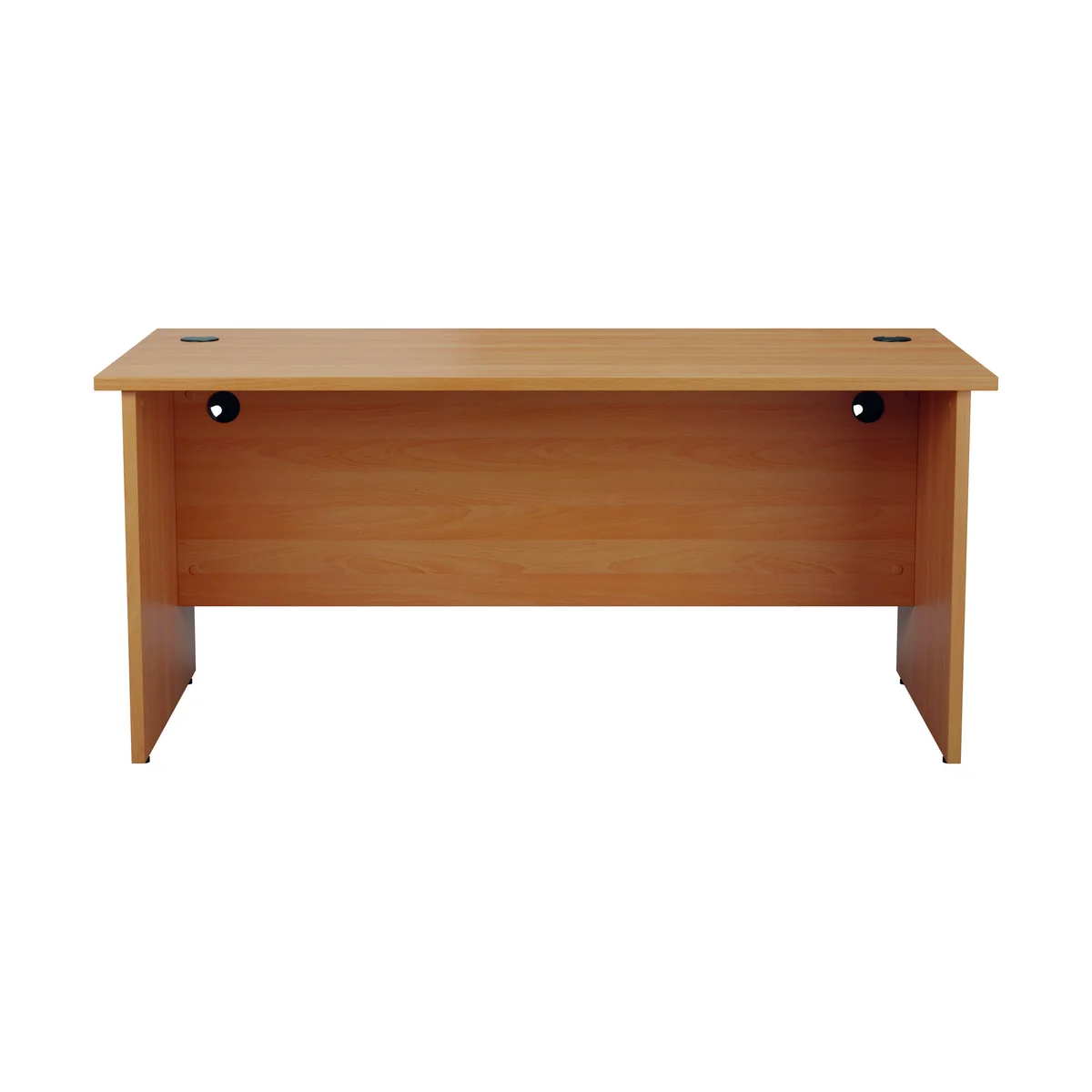 Jemini Rectangular Panel End Desk 1800x800x730mm Beech KF804529 - Image 2