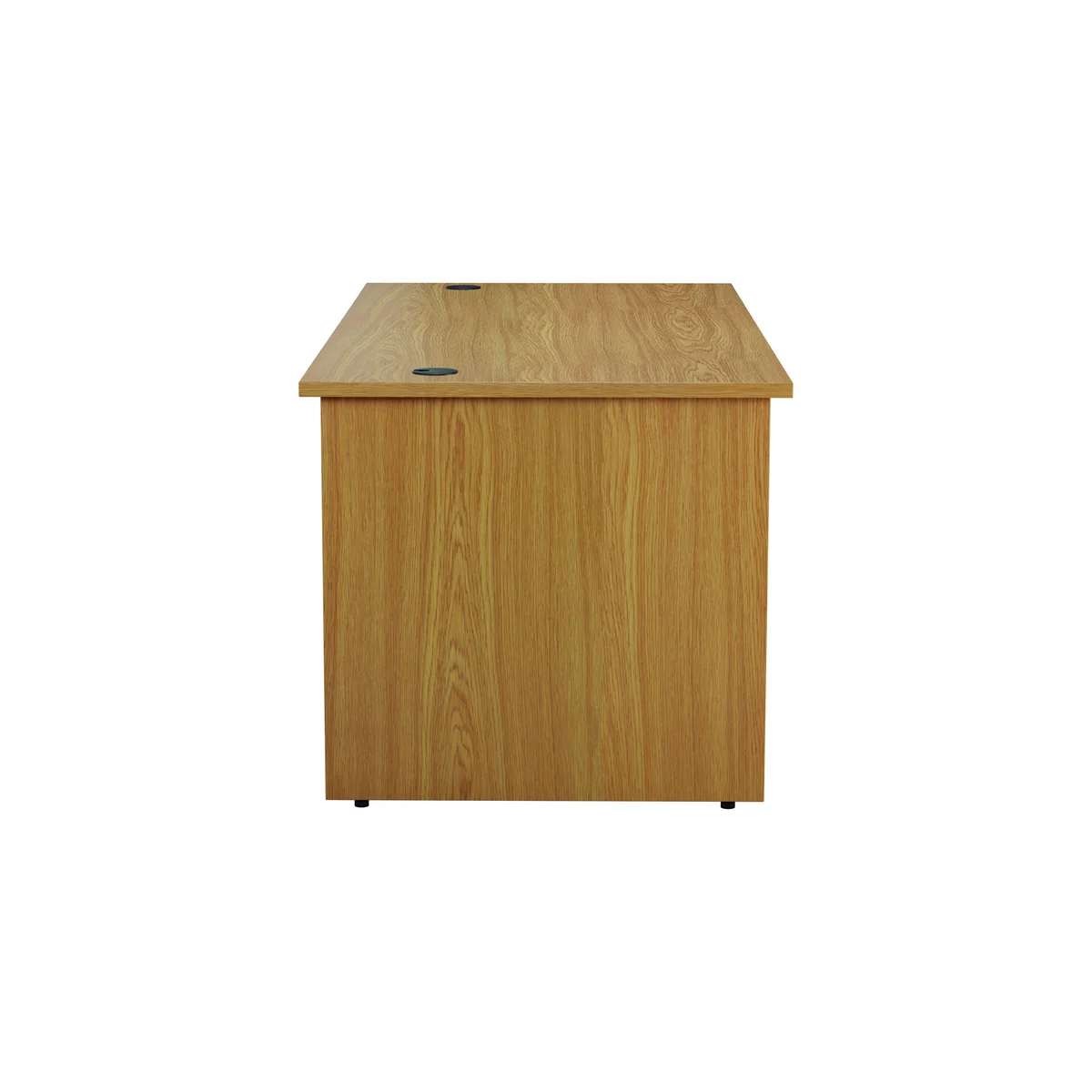 Jemini Rectangular Panel End Desk 1800x800x730mm Nova Oak KF804543 - Image 3