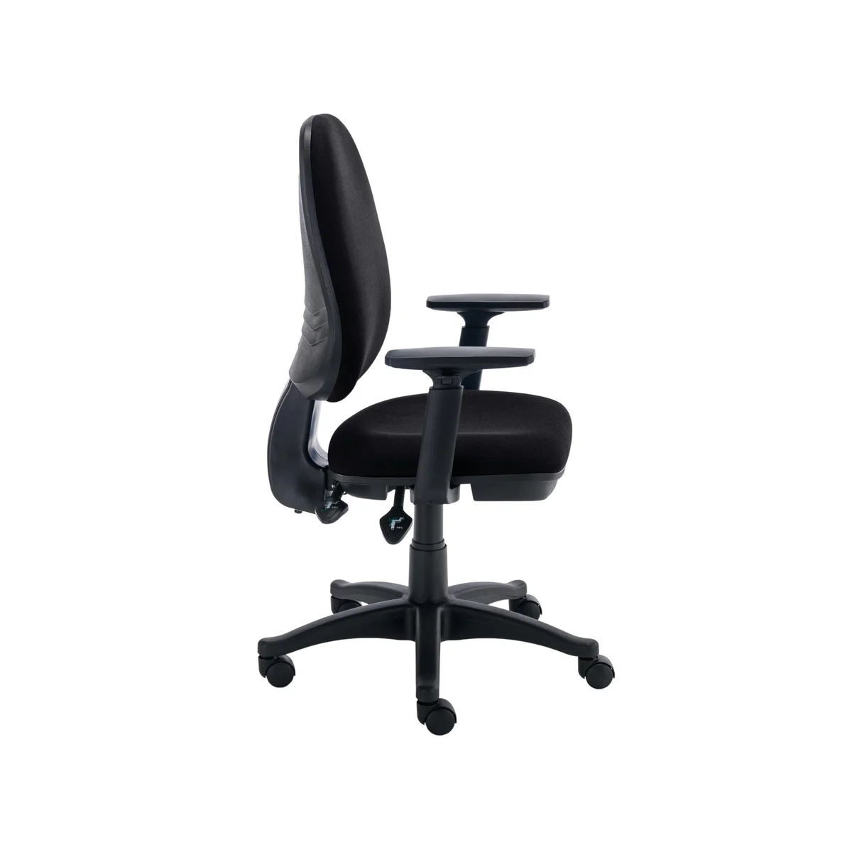 Astin Nesta Operator Chair with Adjustable Arms 590x900x1050mm Black KF810787 - Image 2