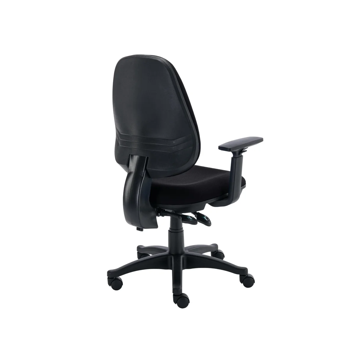 Astin Nesta Operator Chair with Adjustable Arms 590x900x1050mm Black KF810787 - Image 3