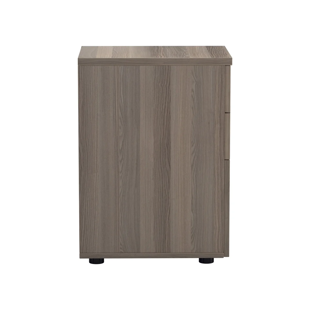 Jemini 3 Drawer Under Desk Pedestal 404x500x690mm Grey Oak KF81081 - Image 2