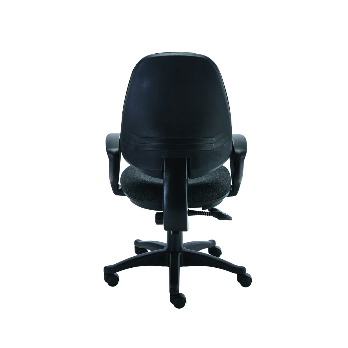 Astin Nesta Operator Chair with Fixed Arms 590x900x1050mm Charcoal KF810937 - Image 4