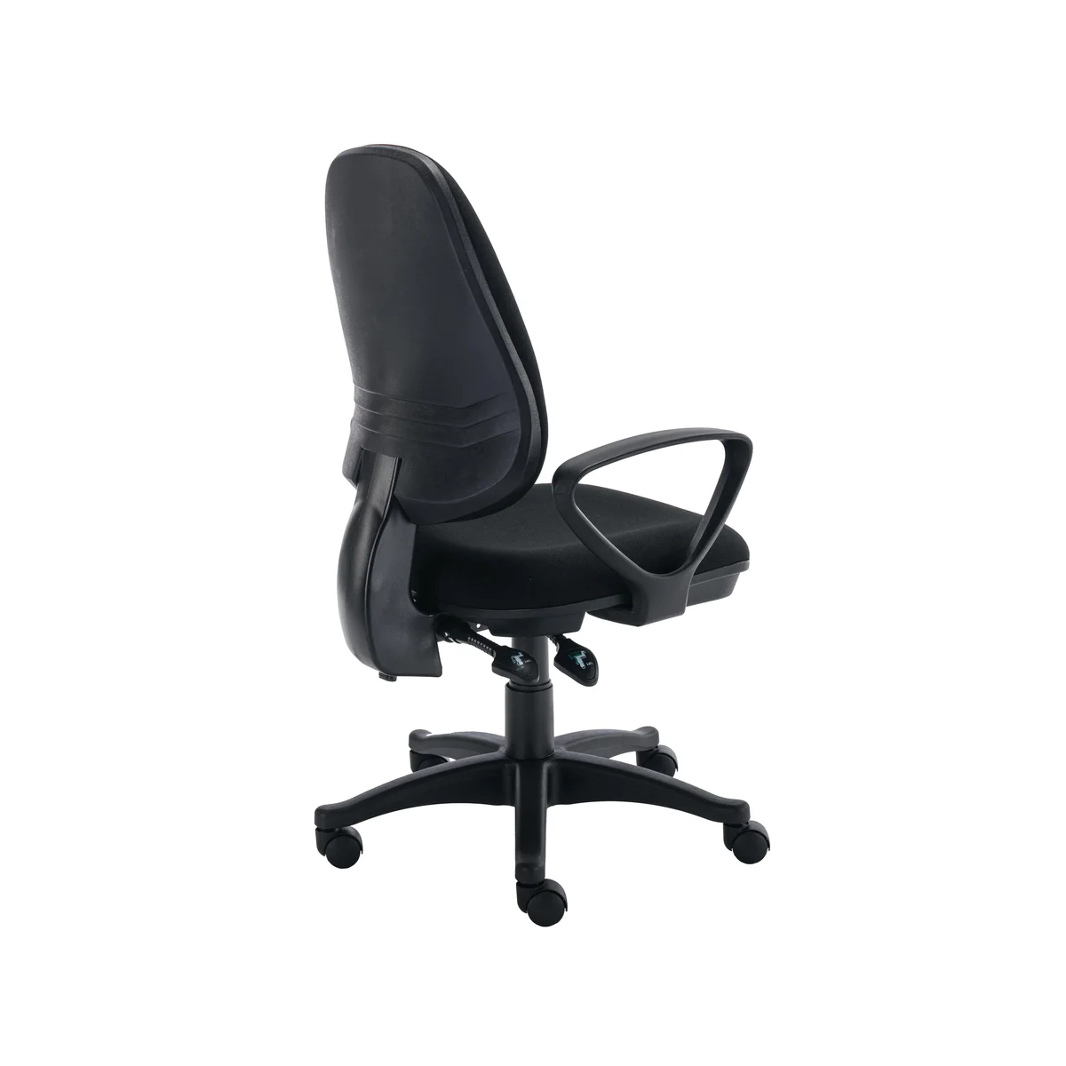Astin Nesta Operator Chair with Fixed Arms 590x900x1050mm Black KF810947 - Image 3