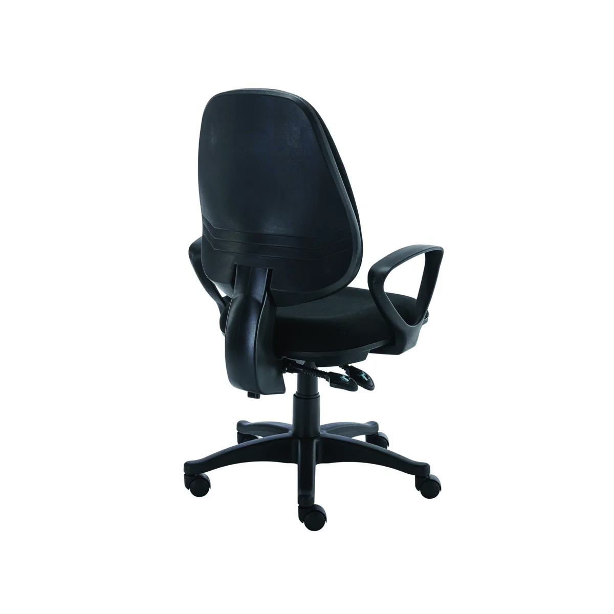 Astin Nesta Operator Chair with Fixed Arms 590x900x1050mm Black KF810947 - Image 4