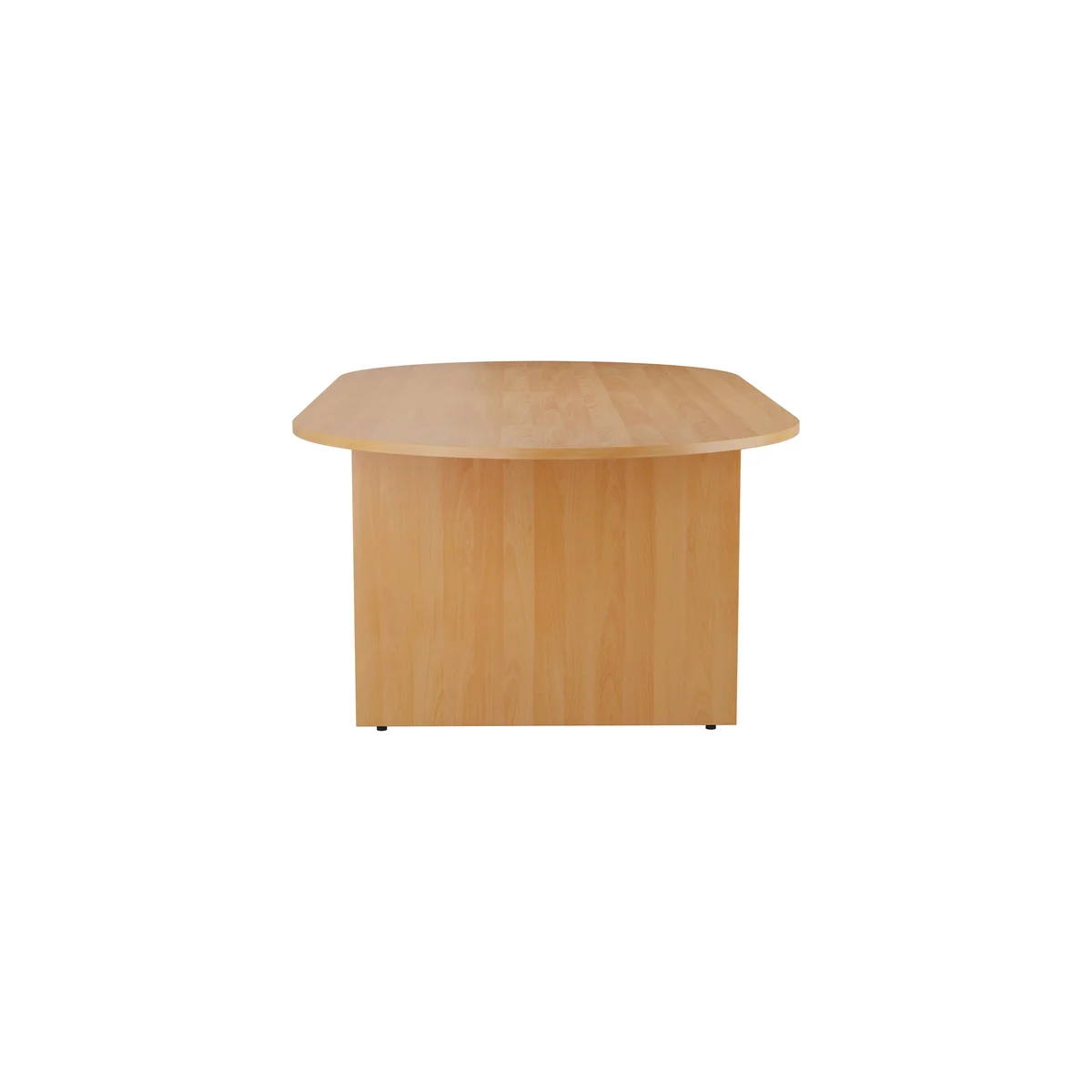Jemini D-End Meeting Table 1800x1000x730mm Beech KF816684 - Image 2