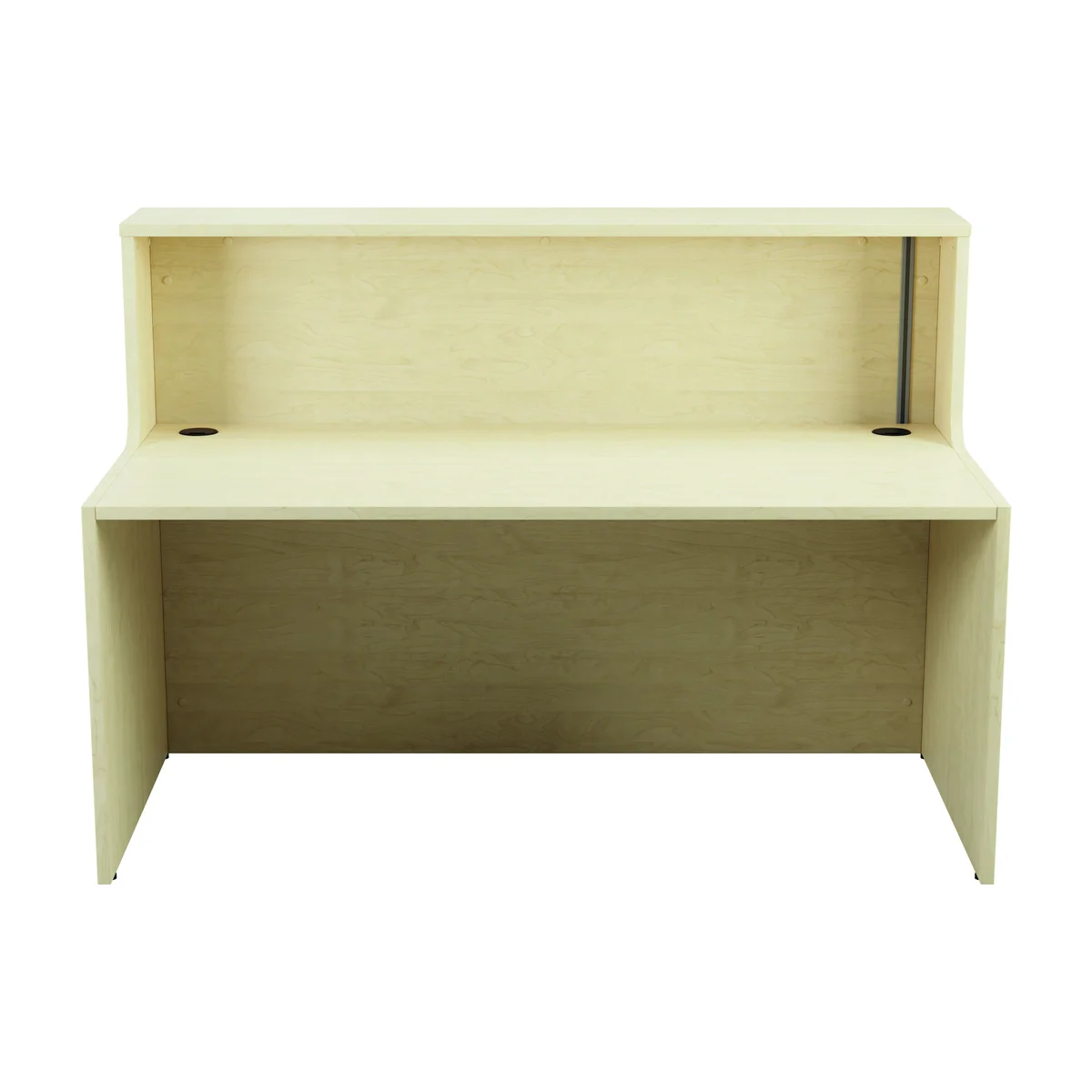 Jemini Reception Unit 1400x800x740mm Maple KF818214 - Image 2