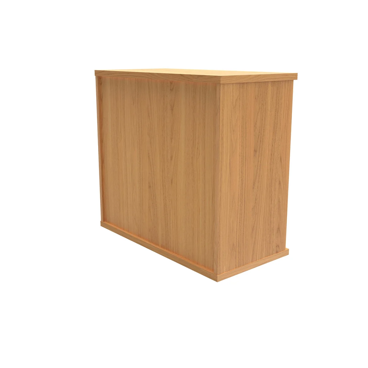 Polaris Bookcase 1 Shelf 800x400x730mm Norwegian Beech KF820986 - Image 3