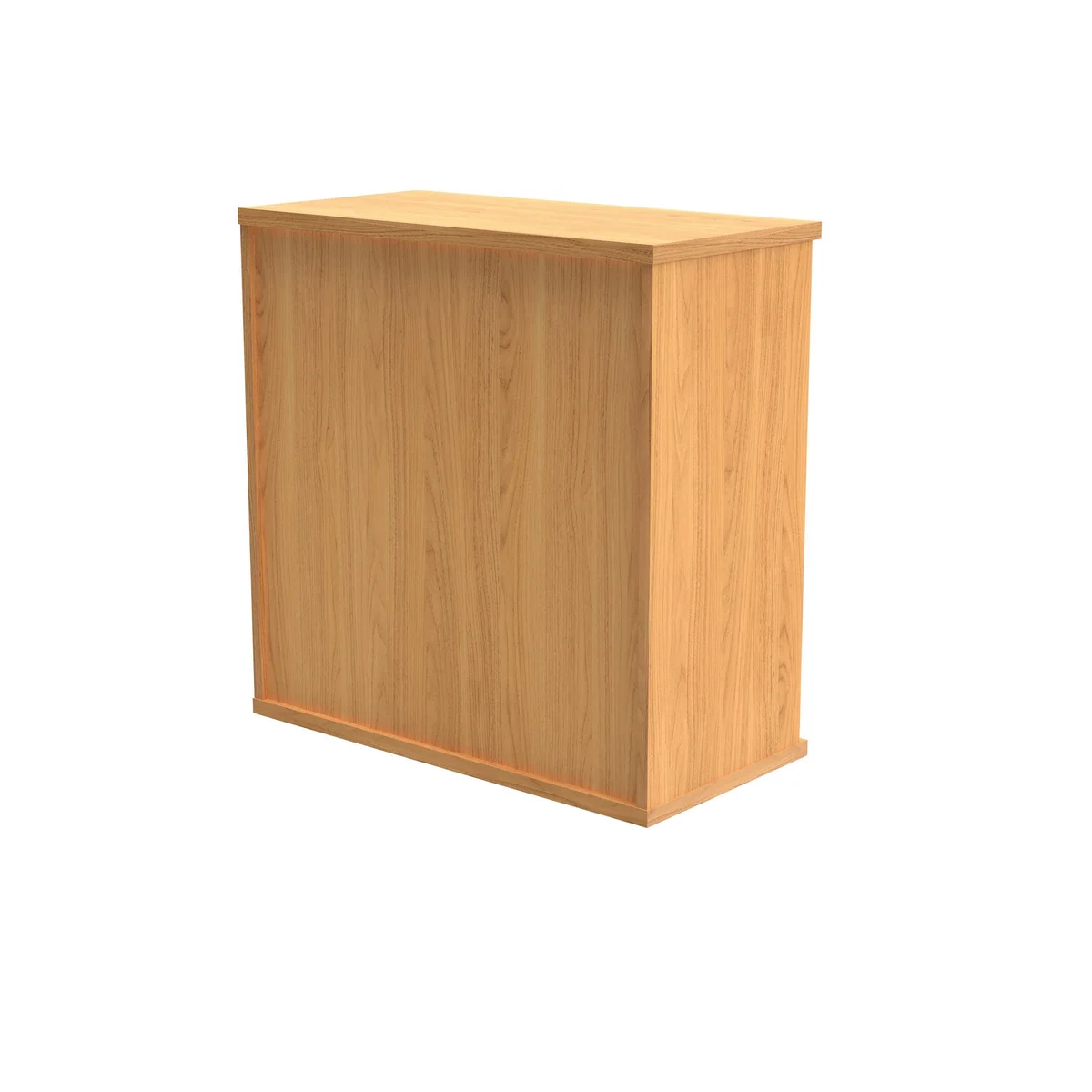 Polaris Bookcase 1 Shelf 800x400x816mm Norwegian Beech KF820996 - Image 3
