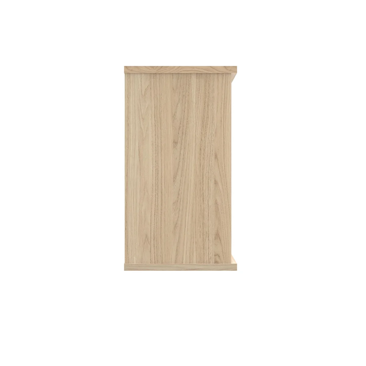 Polaris Bookcase 1 Shelf 800x400x730mm Canadian Oak KF821036 - Image 2