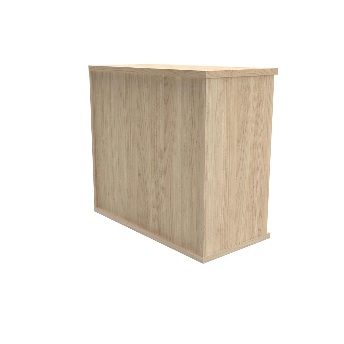 Polaris Bookcase 1 Shelf 800x400x730mm Canadian Oak KF821036 - Image 3