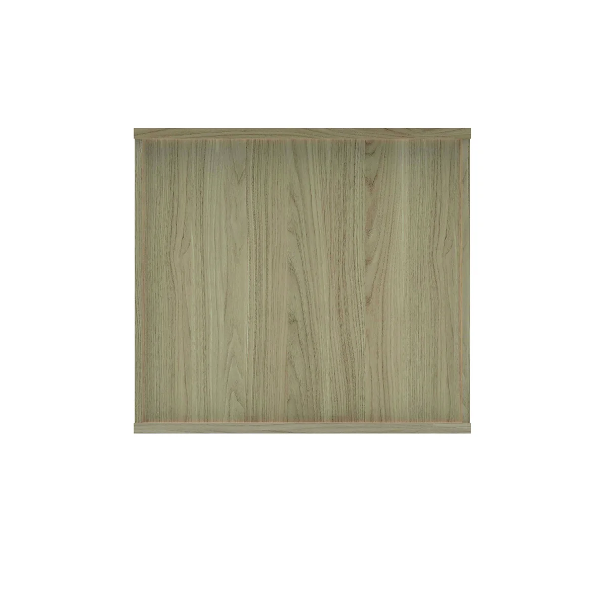 Polaris Bookcase 1 Shelf 800x400x730mm Canadian Oak KF821036 - Image 4
