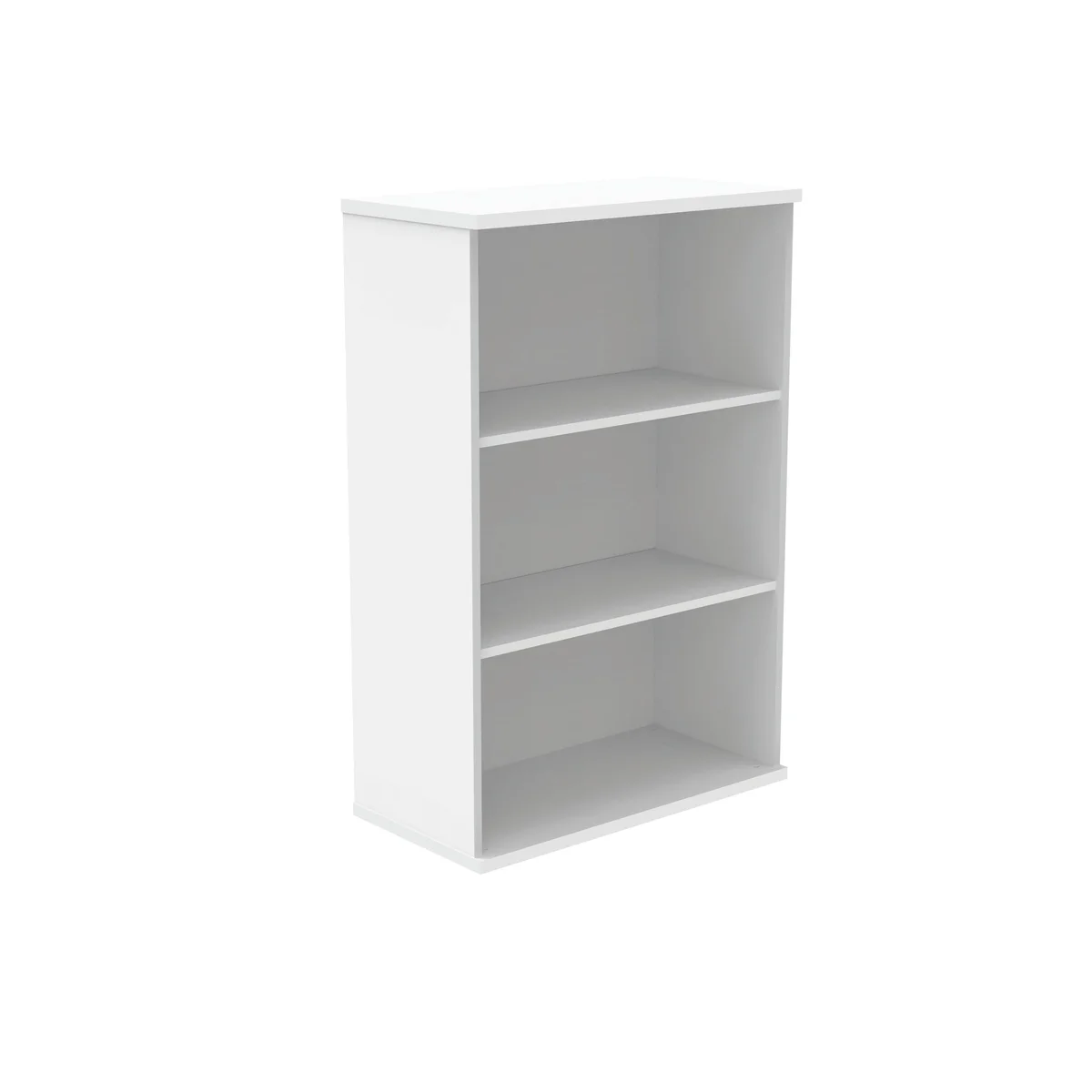 Polaris Bookcase 2 Shelf 800x400x1204mm Arctic White KF821106