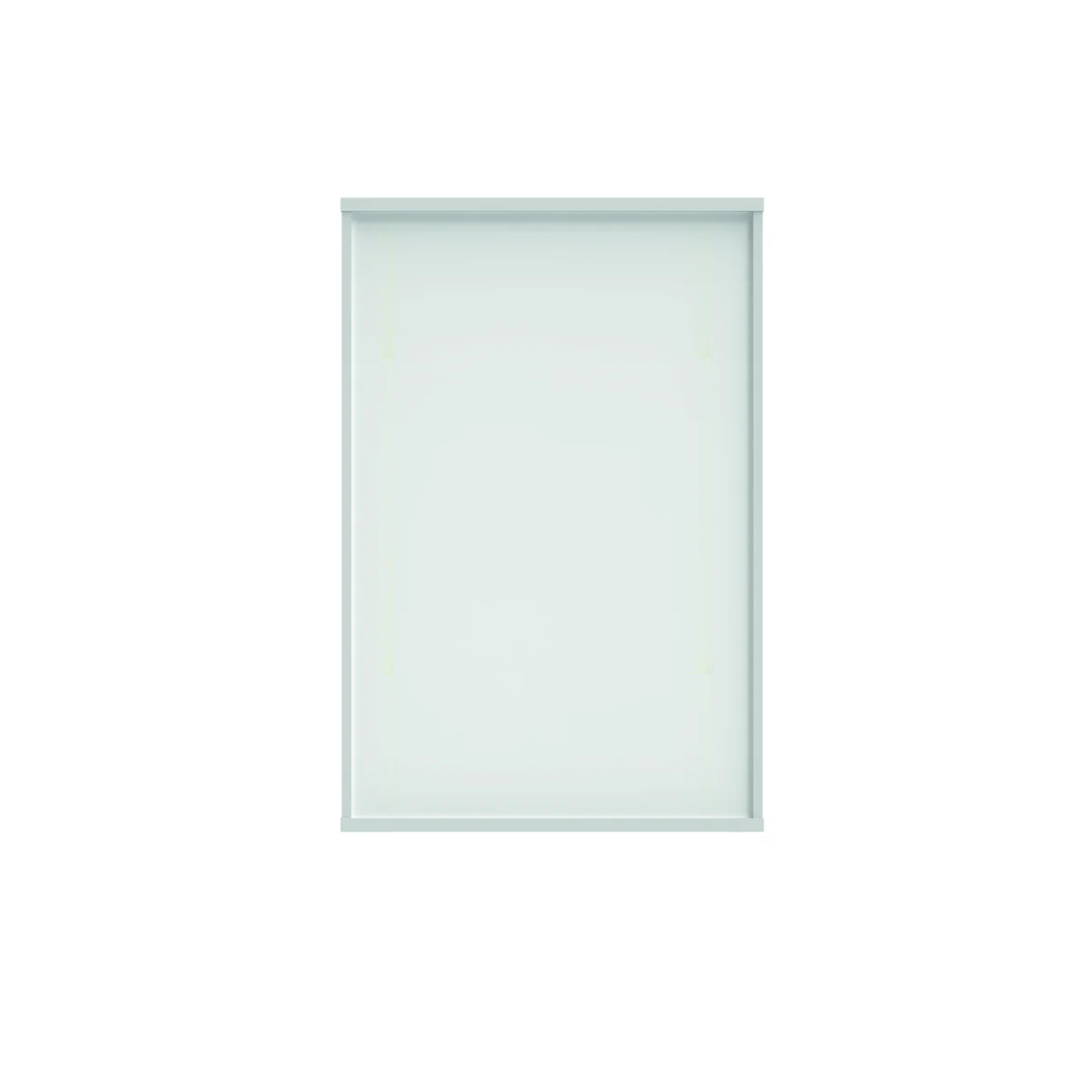 Polaris Bookcase 2 Shelf 800x400x1204mm Arctic White KF821106 - Image 4