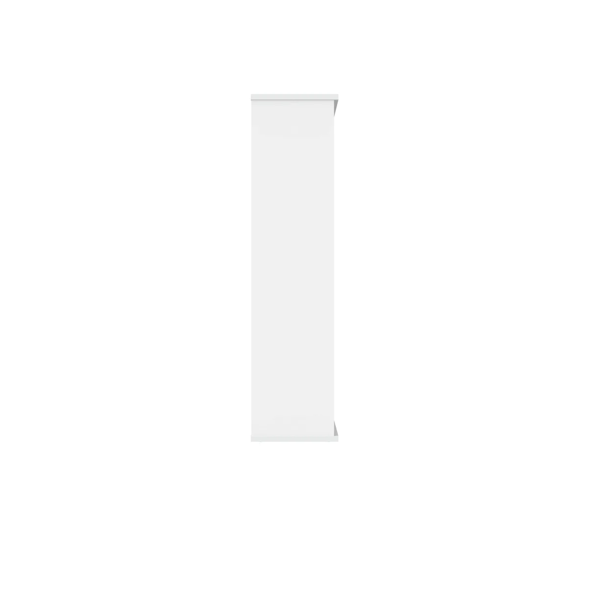 Polaris Bookcase 3 Shelf 800x400x1592mm Arctic White KF821116 - Image 2