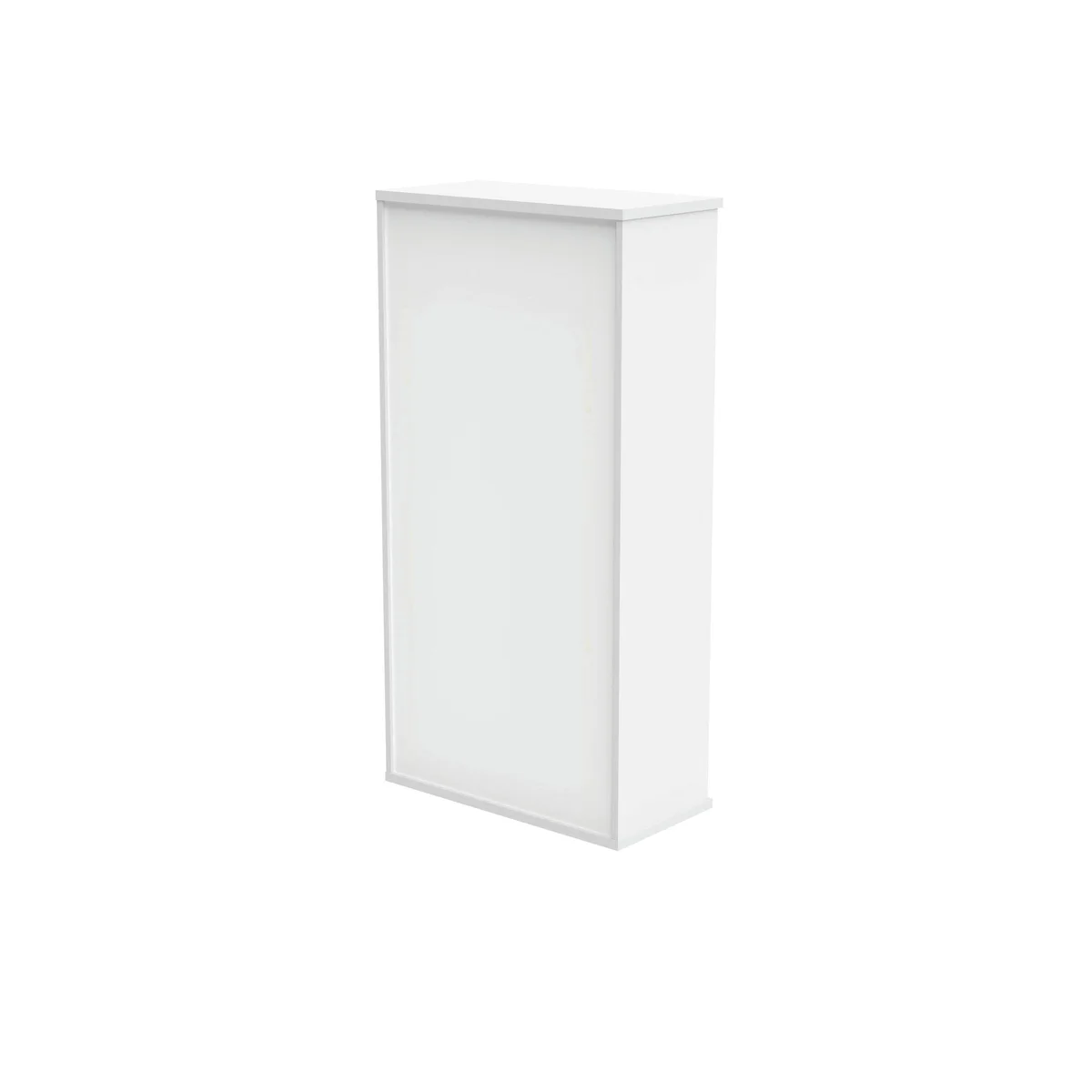 Polaris Bookcase 3 Shelf 800x400x1592mm Arctic White KF821116 - Image 3