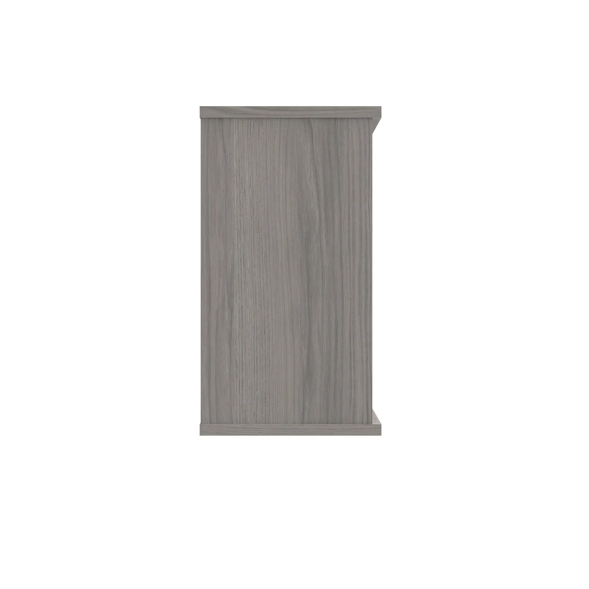 Polaris Bookcase 1 Shelf 800x400x730mm Alaskan Grey Oak KF821136 - Image 2
