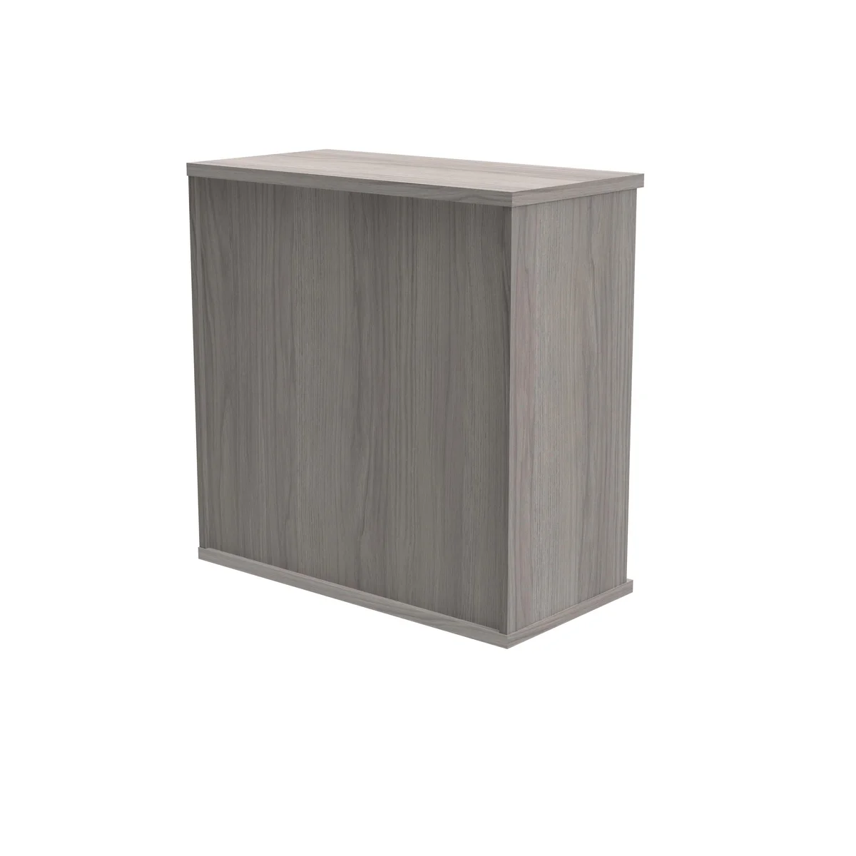 Polaris Bookcase 1 Shelf 800x400x816mm Alaskan Grey Oak KF821146 - Image 3