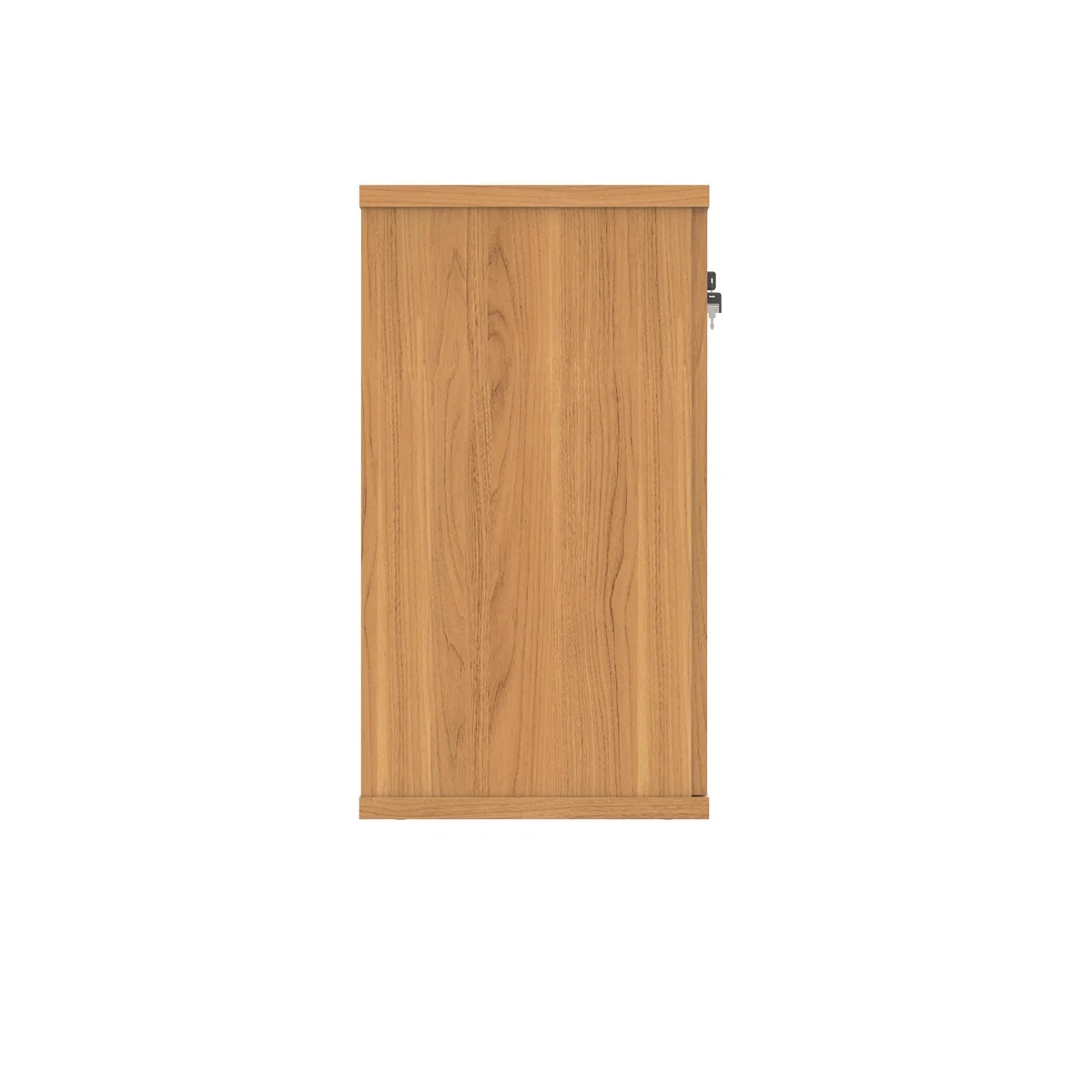 Polaris Cupboard Lockable 800x400x730mm Norwegian Beech KF821186 - Image 2